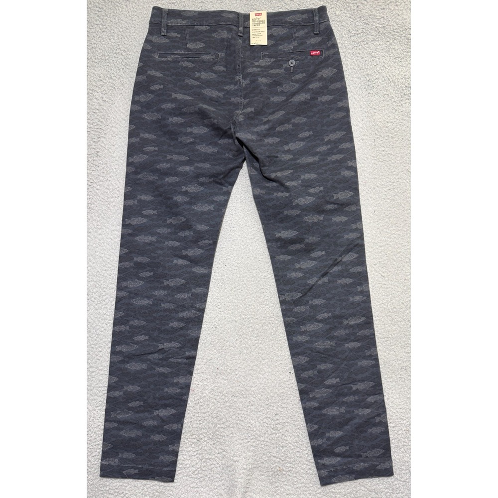 NEW Levis XX Chino Fish All over Print Taper Stretch pants 32x34 (Fits 32x31) - Picture 4 of 10